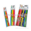 Colorful picture printed school pencil for kids